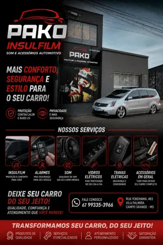 Insulfilm som e acessórios