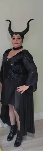 Fantasia Malévola Plus Size