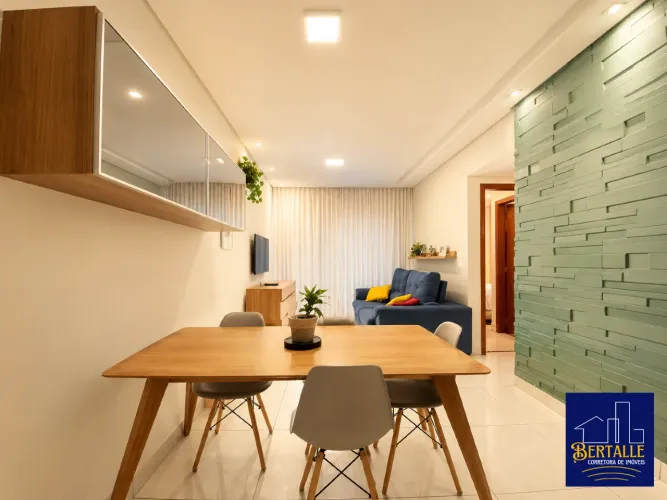 Apartamento à venda, 2 quartos, 1 suíte, 2 vagas, Caiçaras - Belo Horizonte/MG