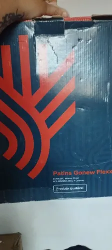 Patins Gonew Flexx 2.0 abec 7 ajustável 39/42