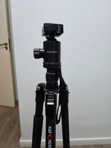 Tripé profissional K&F Concept KF-TC2534 Fibra Carbono