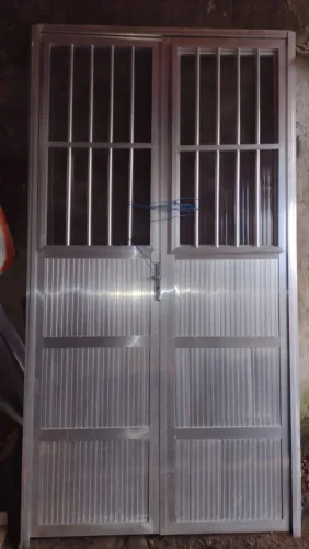 Portão de alumínio