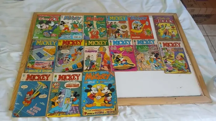 15 GIBIS DO MICKEY - ANTIGOS E RAROS DOS ANOS 70 E 80