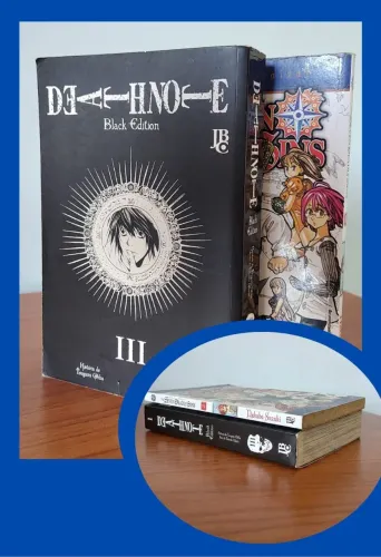 Death Note black edition Vol.3 + mangá extra 