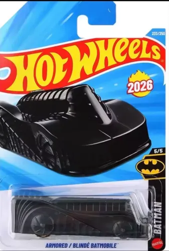 Hot Wheels Original Blindado Batmobile 1/64