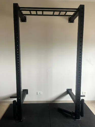Rack academia super reforçado. Tubo aço 80x80 mm (chapa 3 mm) e pintura eletrostática