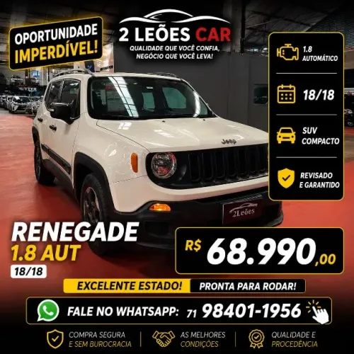 Jeep Renegade 1.8 4X2 Flex 16V Aut. 2018