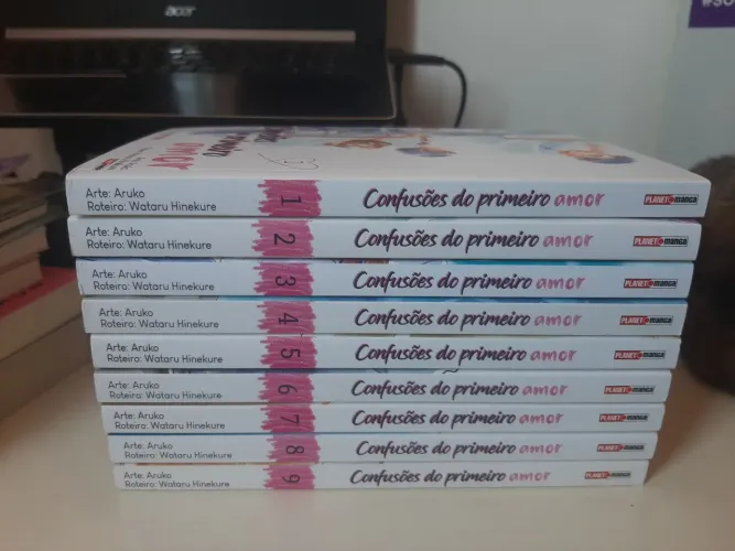 Mangás confusões do primeiro amor 1 ao 9 (completo)