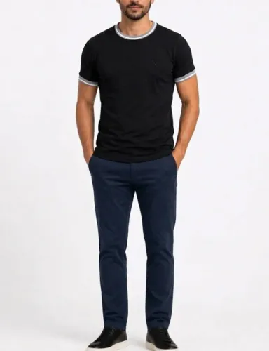 Kit Calça Sarja e Camisa Suedine