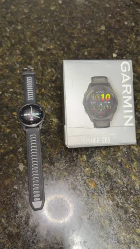 Garmin FORERUNNER 265 Zerado com caixa