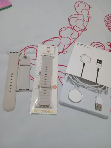 Carregador e pulseiras para relógio smartwatch