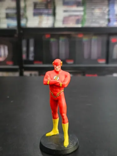 MINIATURA Flash Eaglemoss DC Comics Edição 5 (Sem revista, apenas figure)