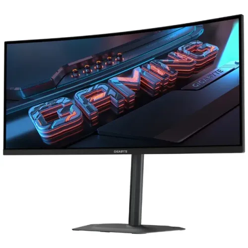 Monitor Gamer Gigabyte GS34WQCA 34" WQHD Curvo 120Hz / 1 Ms - Preto