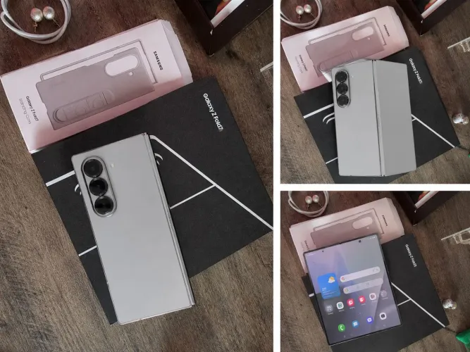Galaxy fold 7 512gb nf 01 ano de garantia! Celular praticamente novo.