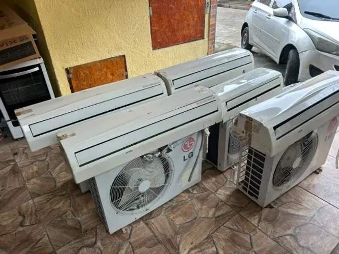 Ar-Condicionado Split LG 24.000 e 12.000 BTUs - Usados e em Pleno Funcionamento