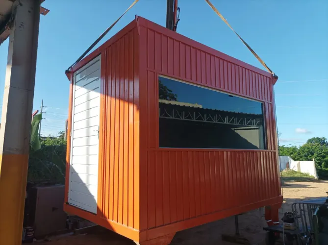 Fabricamos e alugamos containers, mezaninos e tudo de estrutura metalúrgica