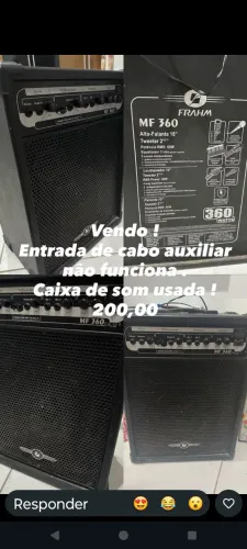 Caixa de Som Amplificada