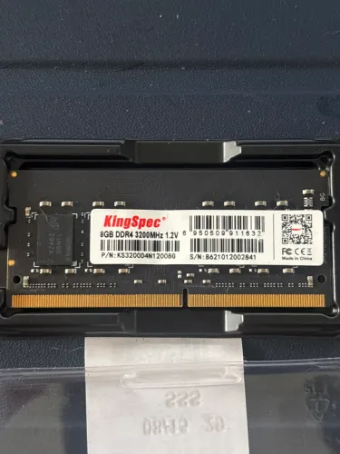 Memória RAM 8GB 3200 notebook