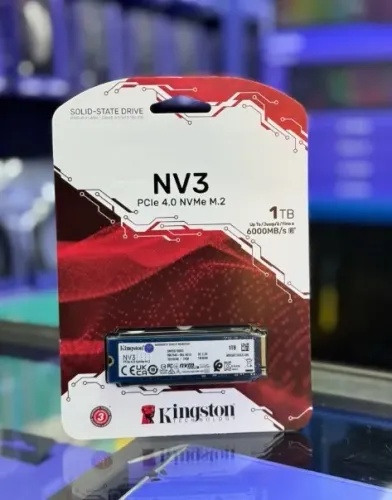 SSD Kingston NV3 1TB M2 2280 NVME PCIe 4.0 Lacrado Original Entrega Grátis DF