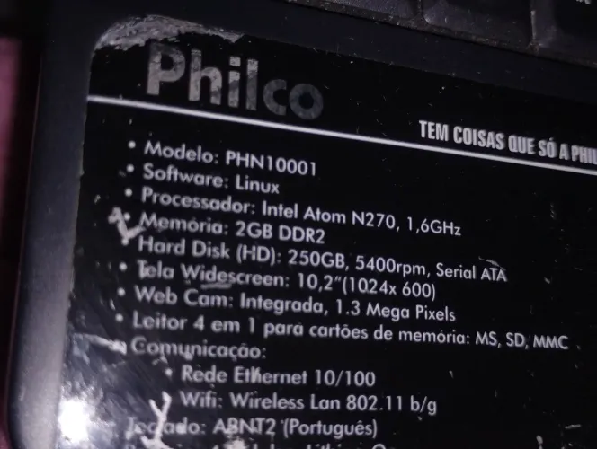 Netbook Philco