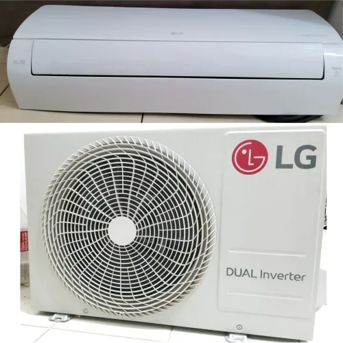 Ar condicionado split LG DUAL INVERTER VOICE 12 MIL BTUs 220V COM NOTA FISCAL