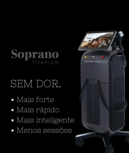Máquina de depilação a laser Soprano Titanium 
