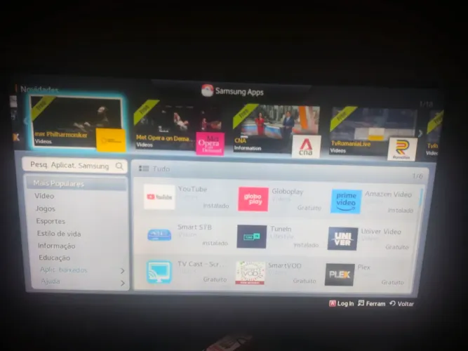 Smart TV Samsung 46 polegadas