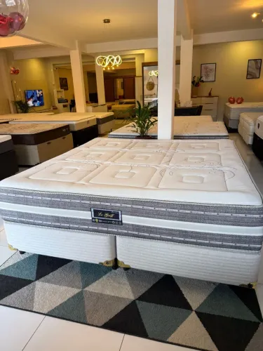 Cama SUPER KING NOVA completa - entregamos 