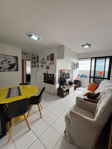 Apartamento em Casa Amarela: 62m², 3 Qts (1 Suíte), Varanda, Piscina e Academia