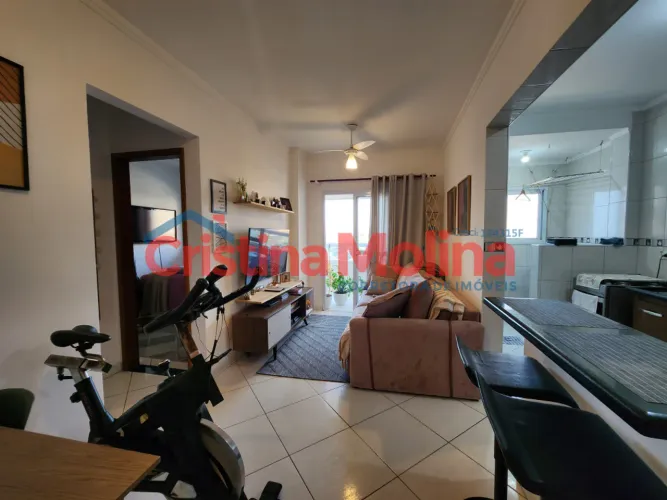 Apartamento para locação 1 dormitório na Ocian, Praia Grande/SP