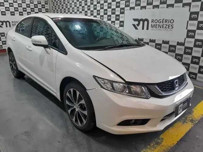 SUCATA PEÇAS HONDA CIVIC LXR 2.0 2012 A 2015 BAIXADO NOTA