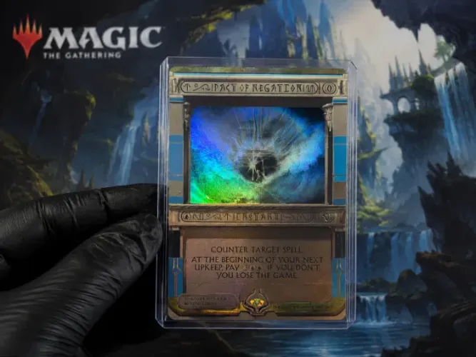 Carta Magic (MTG) MASTERPIECE Pact of Negation Amonkhet 