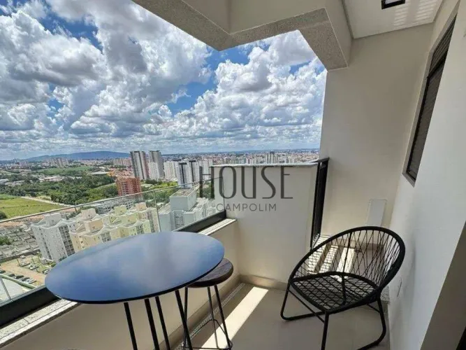 Apartamento com 1 quarto à venda, 47 m² - Condomínio Edifício Mandarim Campolim - Sorocaba