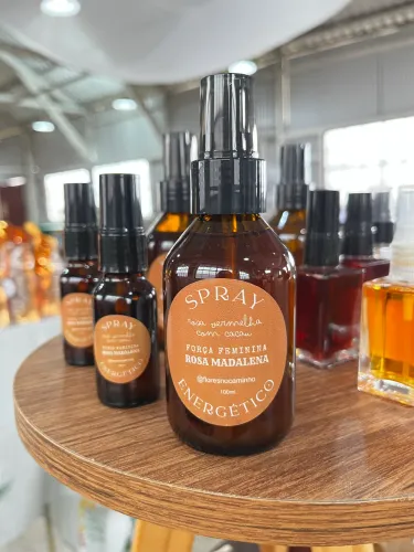 Spray Rosa Madalena 100% Natural de extrassão (Cacau e Rosas) 