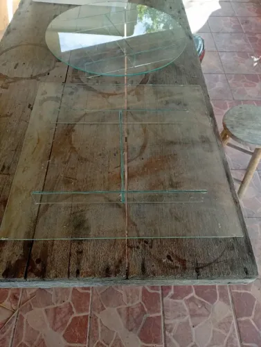 Forma de bolo de vidro 