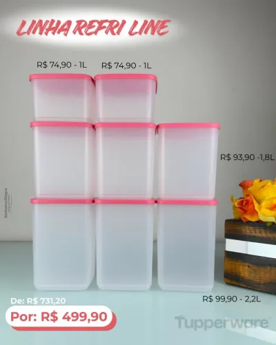 Kit tupperware completo