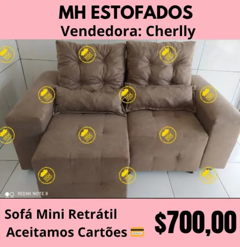 SOFÁ MINI RETRÁTIL DIRETO DA FÁBRICA 