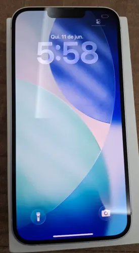 Iphone 14 plus - rosa - saúde da bateria 86%