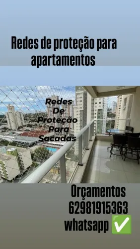 Telas para apartamentos proteção