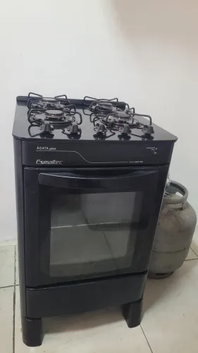 Fogao Ágata 4 bocas Esmaltec + p13 