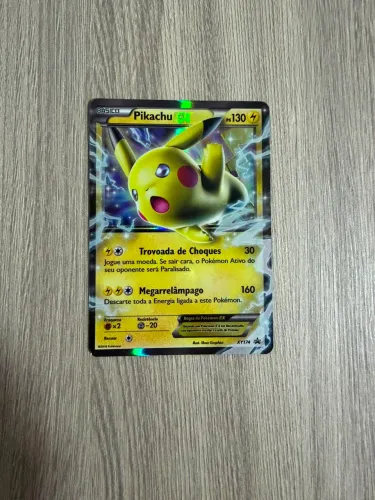 Carta Pokémon PICACHU EX original 