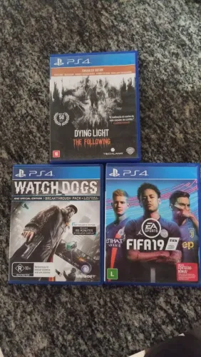 Vendo jogos de ps4
