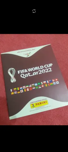 Álbum de figurinhas da Copa Qatar 2022 novo