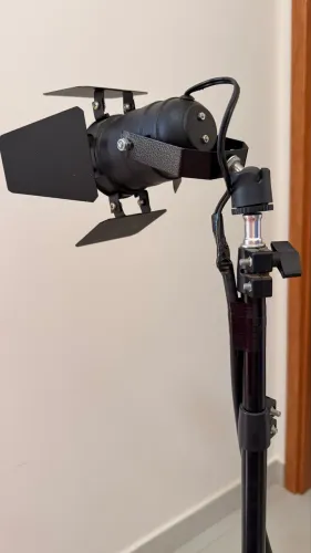 Canhão de luz para fotografia ou luminária