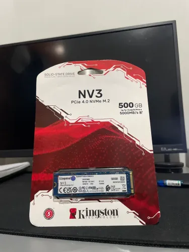 SSD Kingston NV3 500gb M2 NVME PCIe 4.0 