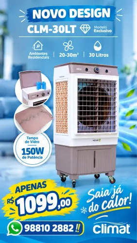 Climatizador 30 litros