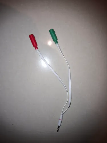 Adaptador de Headset (P3 X P2) P3 Fêmea x P2 Macho