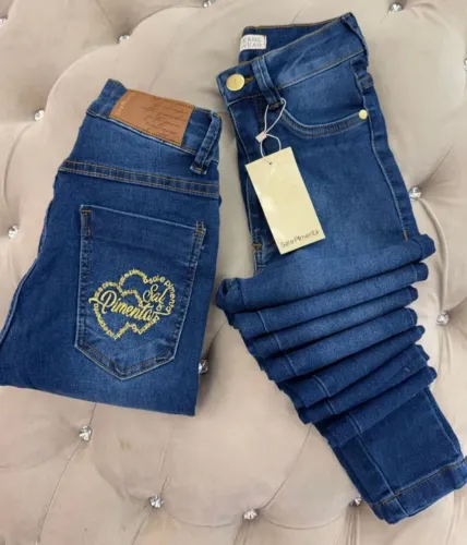 Calça Jeans Skinny Feminina Sal e Pimenta