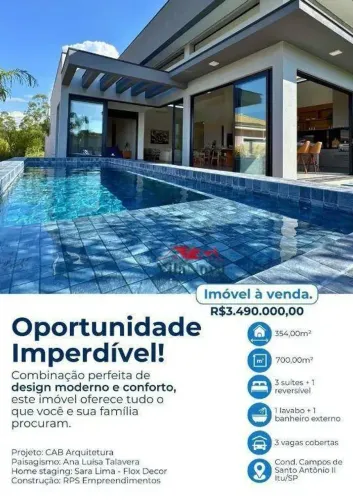 Belo imóvel novo em condomínio. Oportunidade!