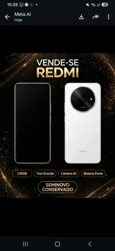 Celular poucas marcas de uso
